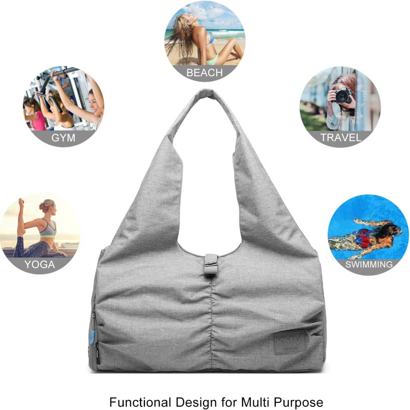 Customized Recycled Polyester Outdoor Travelling Tote
